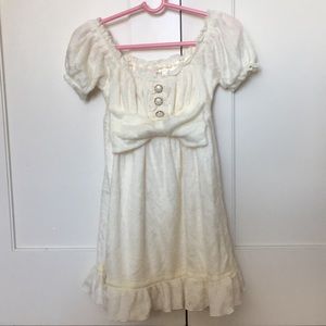 Princess style white dress